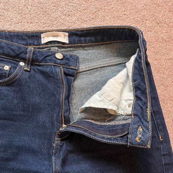 Mango Straight Leg High-waisted Jeans - Picture 3 of 10